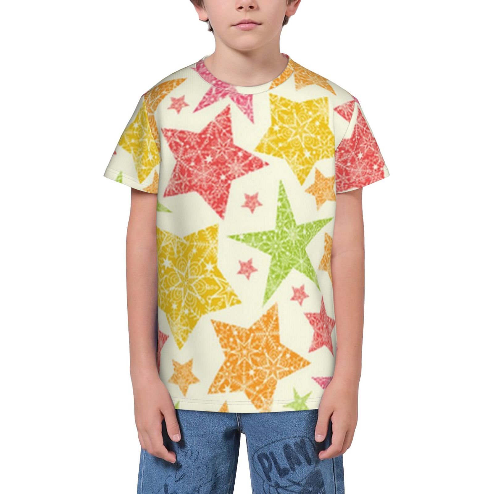 Youth short-sleeved T-shirt