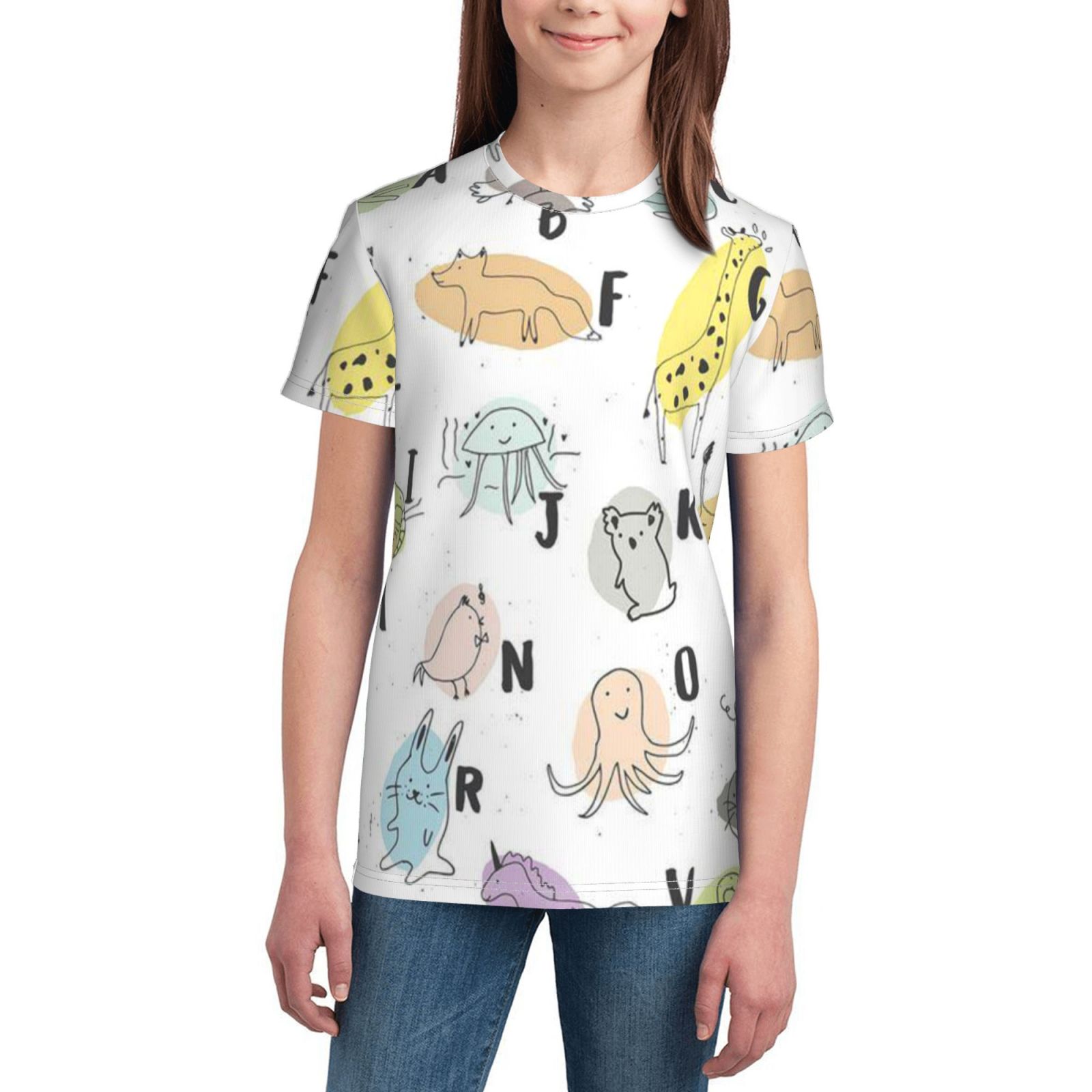 Youth short-sleeved T-shirt