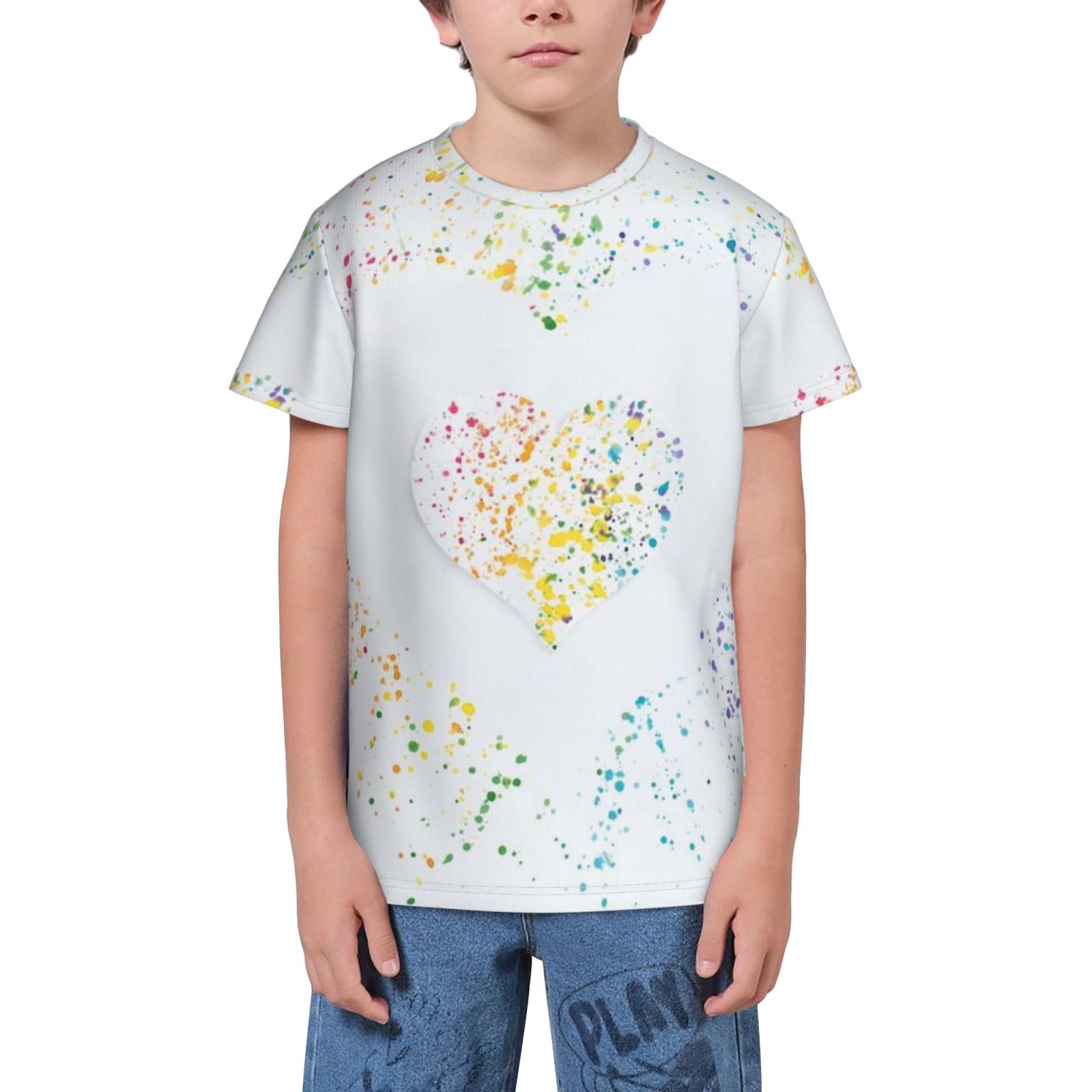 Youth short-sleeved T-shirt