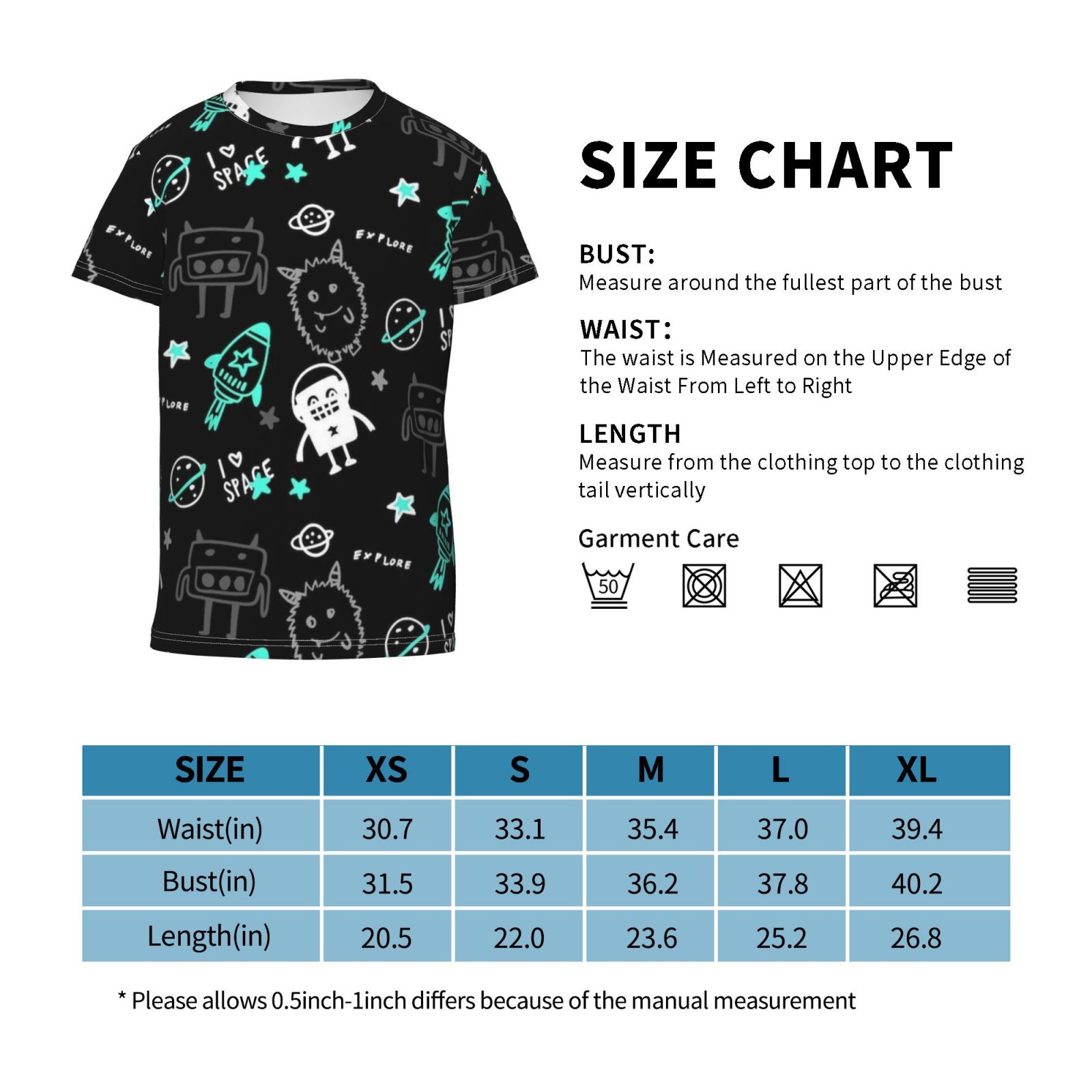 Youth short-sleeved T-shirt
