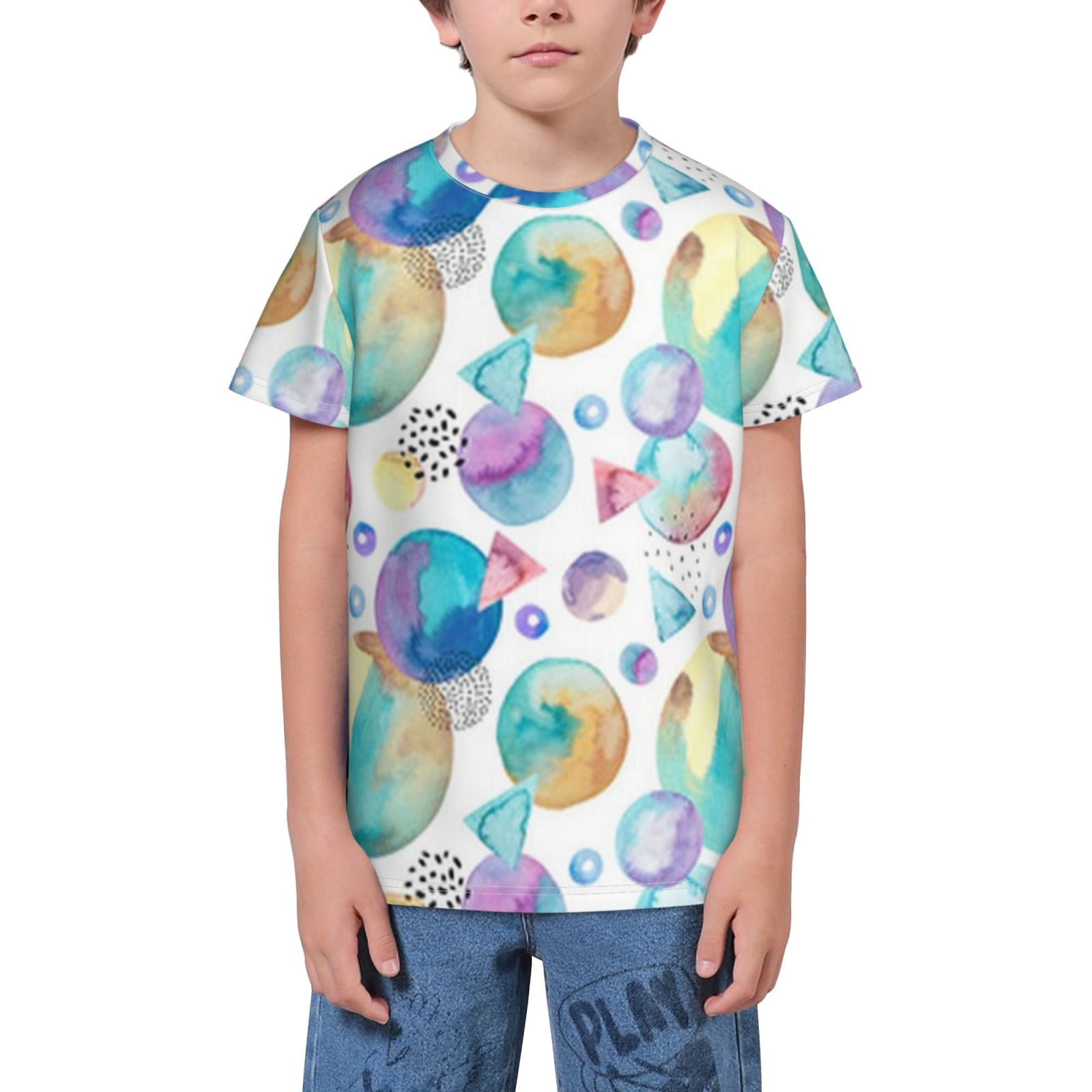 Youth short-sleeved T-shirt