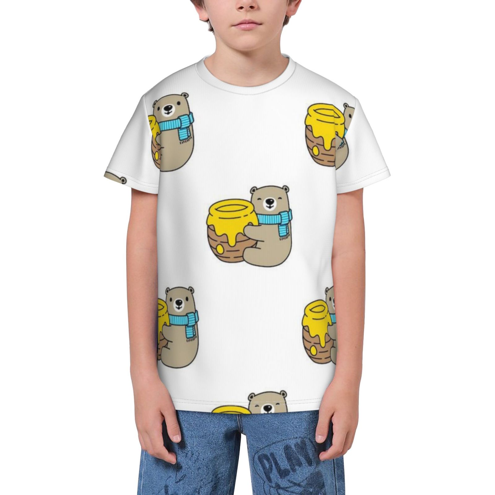 Youth short-sleeved T-shirt