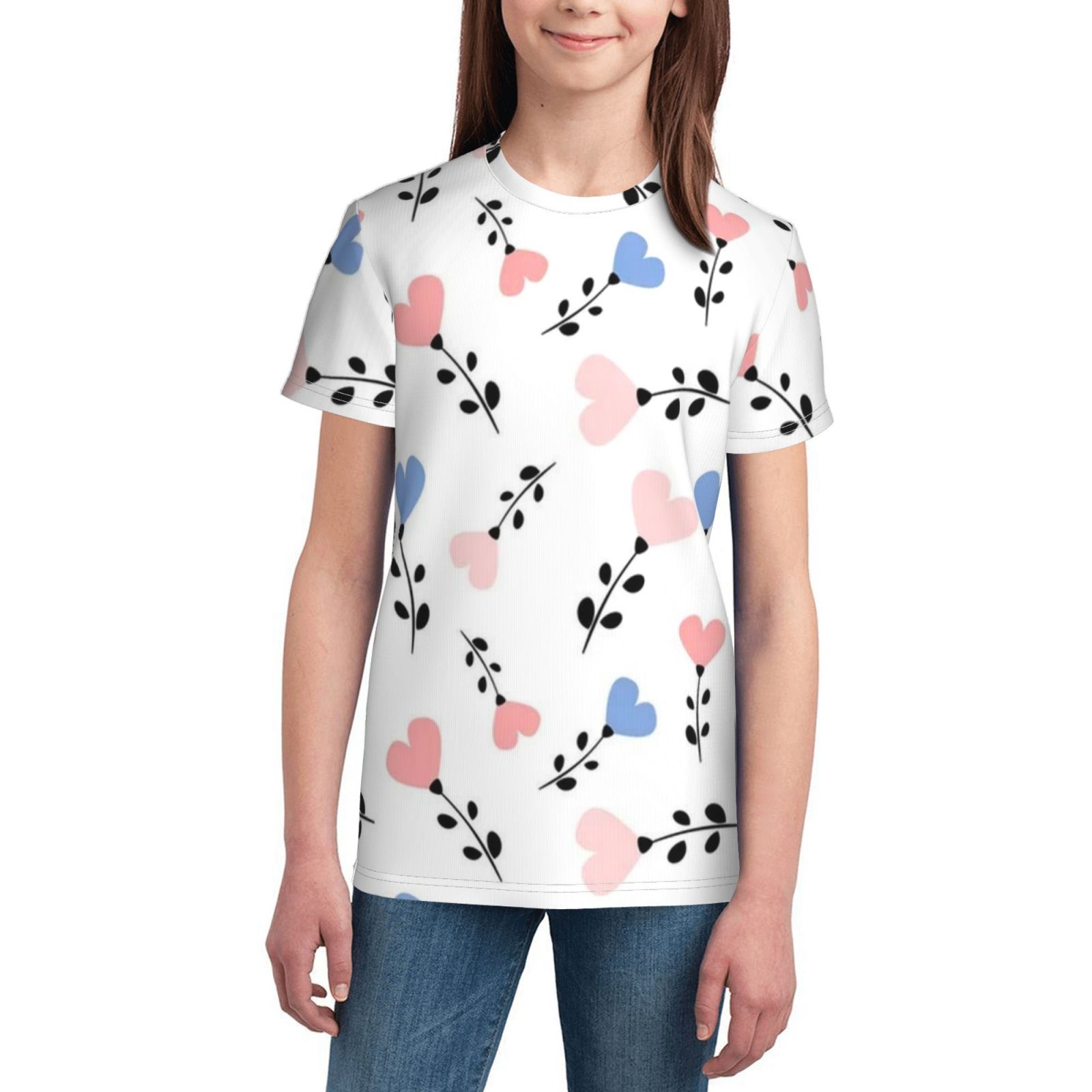 Youth short-sleeved T-shirt