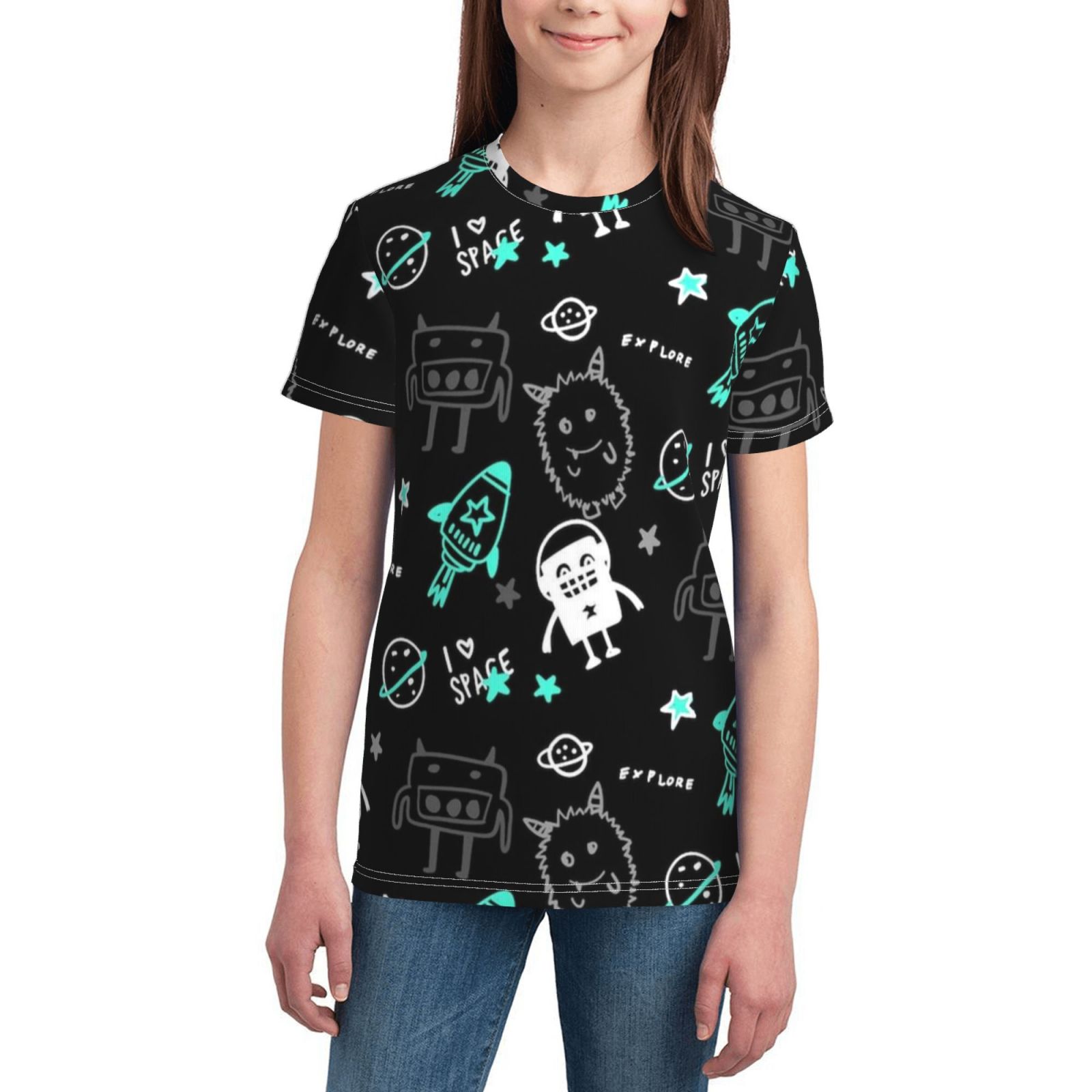 Youth short-sleeved T-shirt