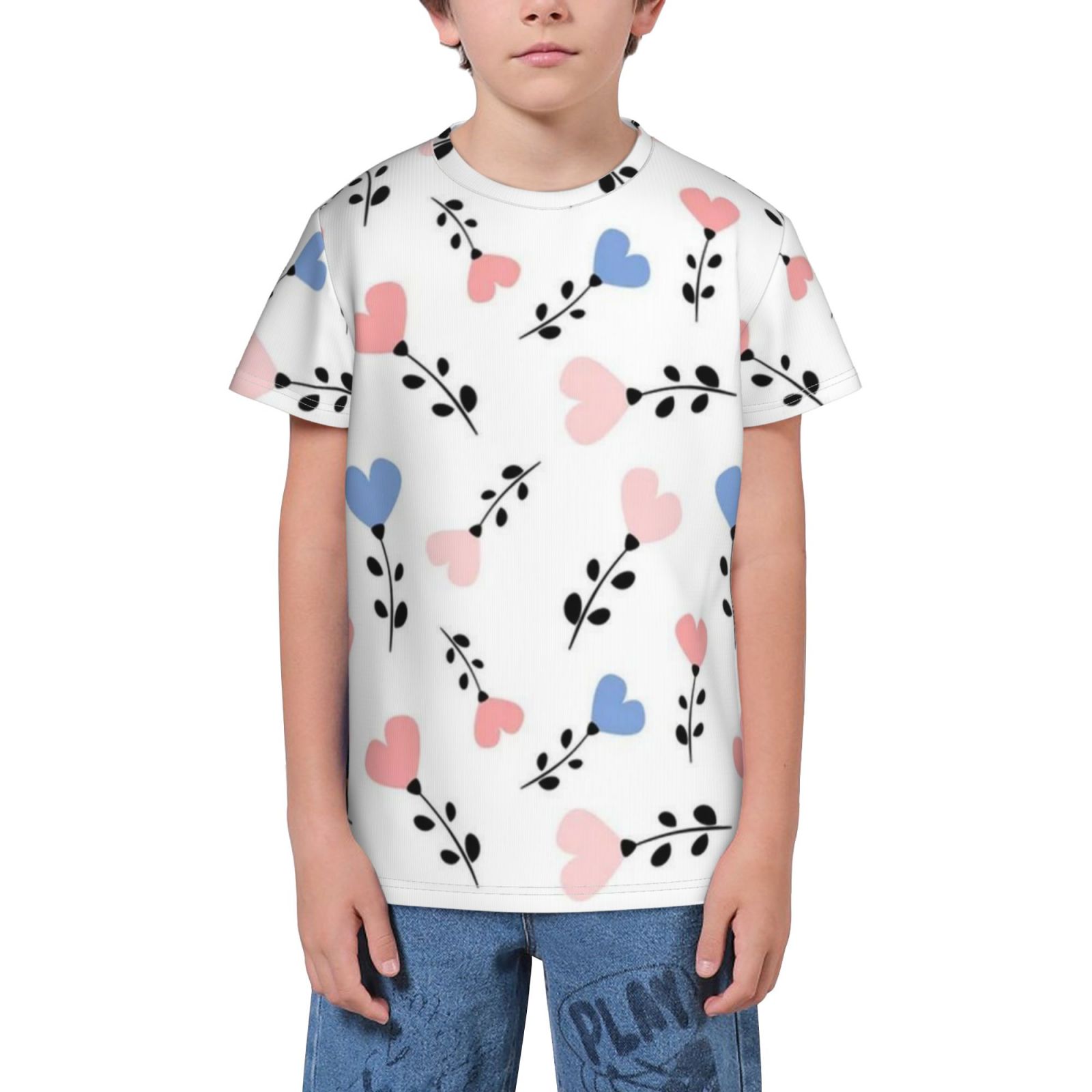 Youth short-sleeved T-shirt
