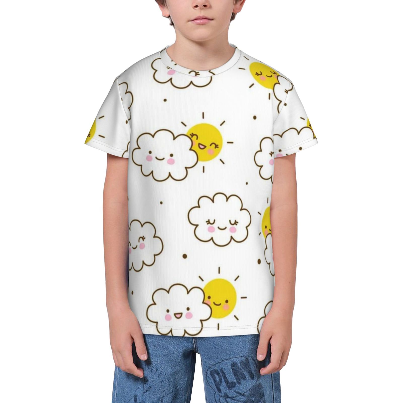 Youth short-sleeved T-shirt