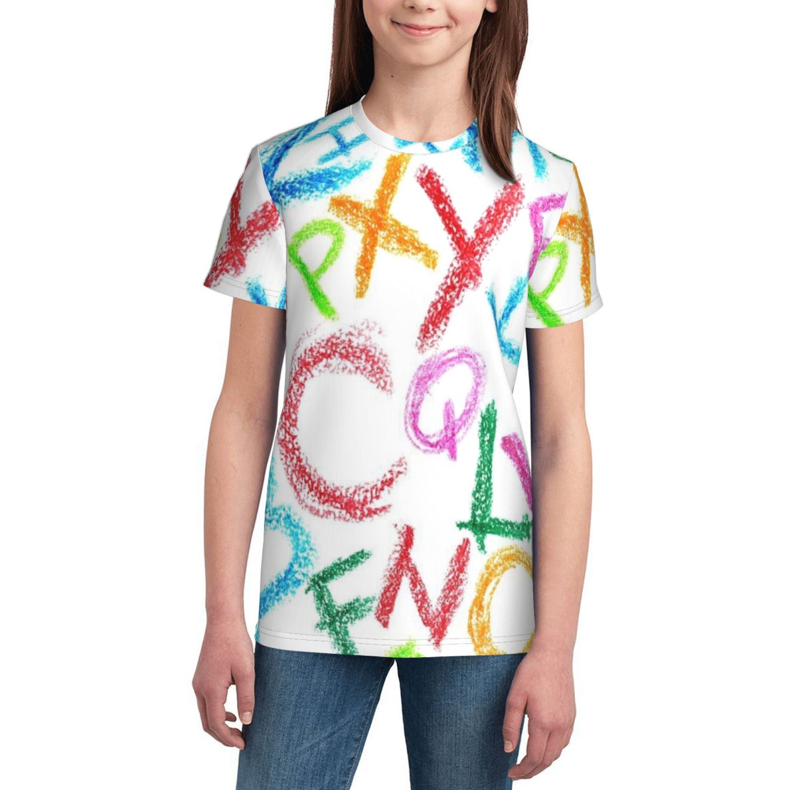 Youth short-sleeved T-shirt